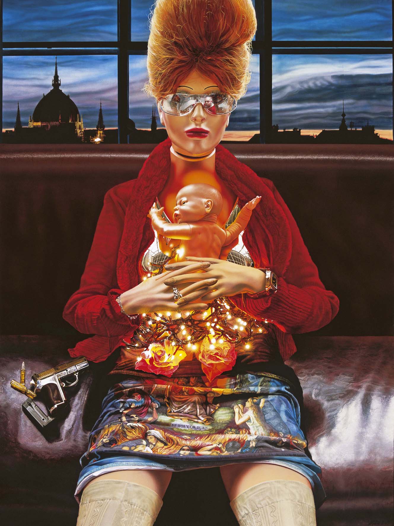 <p style="text-align: center;">Madonna of Budapest – 2003 – 200x150cm – acrylik on canvas</p>