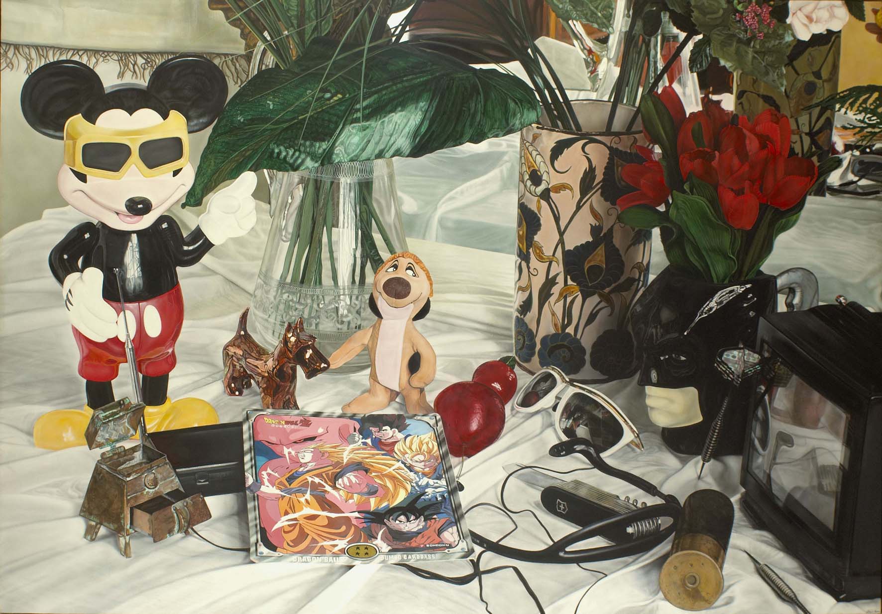 <p style="text-align: center;">Giant still life – 2000 – 200x300cm – acrylik on canvas</p>