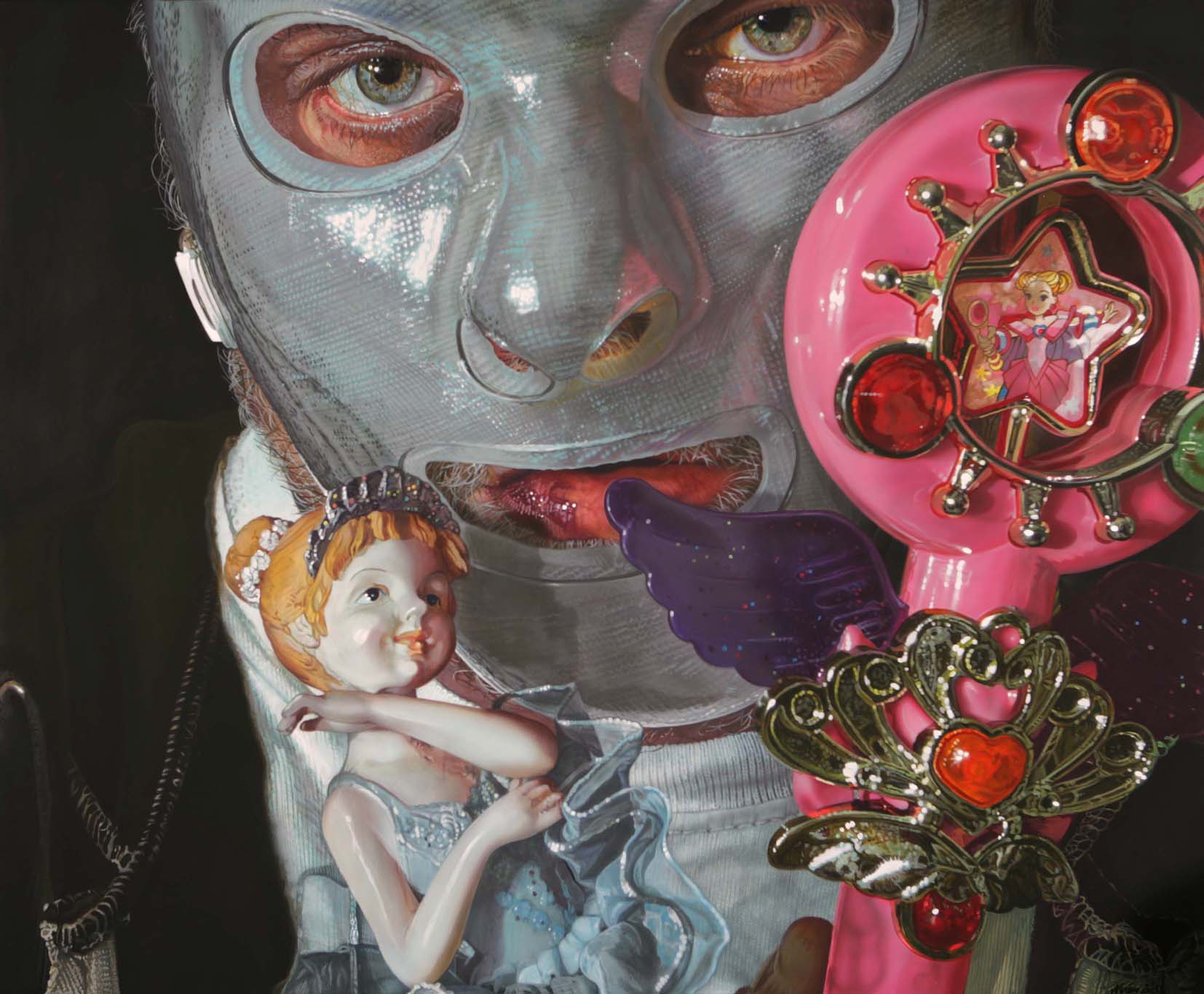 <p style="text-align: center;">Playtime – 2005 – 95x115cm – acrylik on canvas</p>