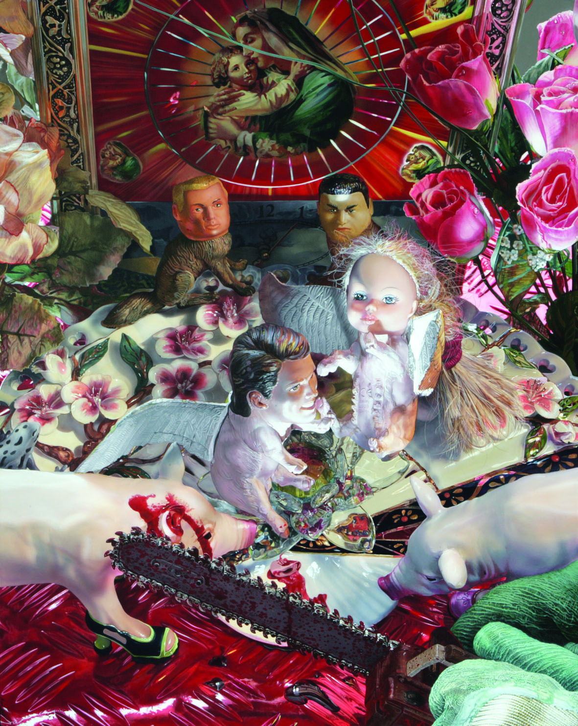 <p style="text-align: center;">Angel of darkness – 2007 – 150x120cm – acrylik on canvas</p>