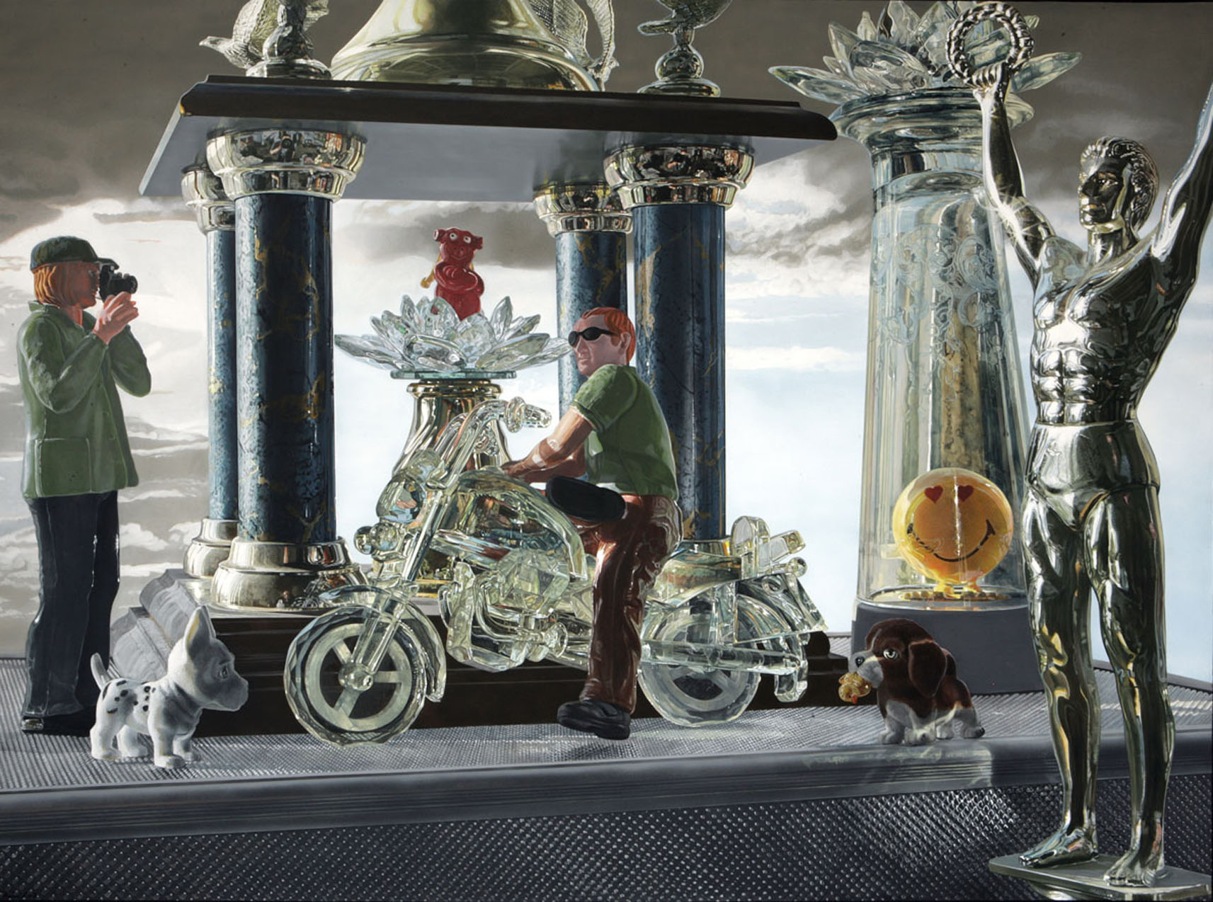 <p style="text-align: center;">Grande turismo – 2007 – 150x200cm – acrylik on canvas</p>