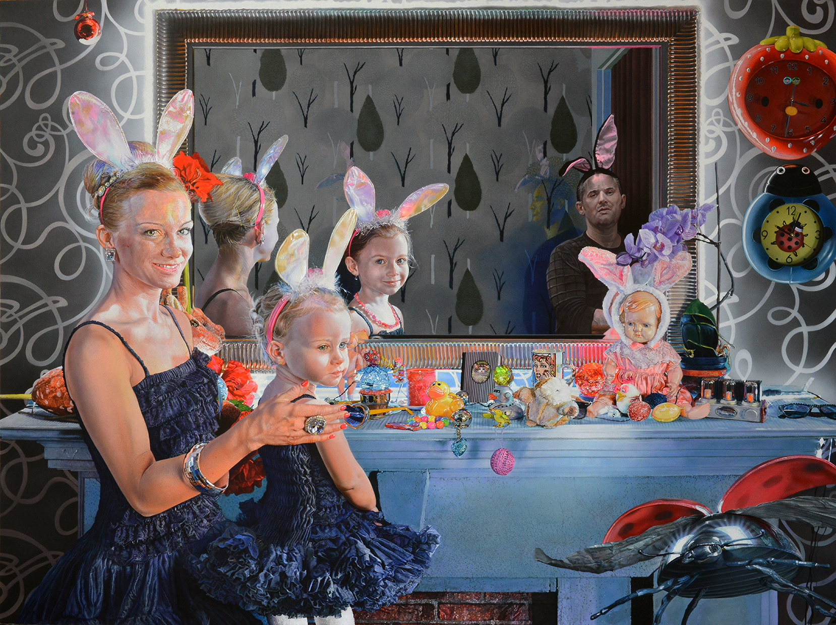 <p style="text-align: center;">Family – 2014 – 150x200cm – acrylik on canvas</p>