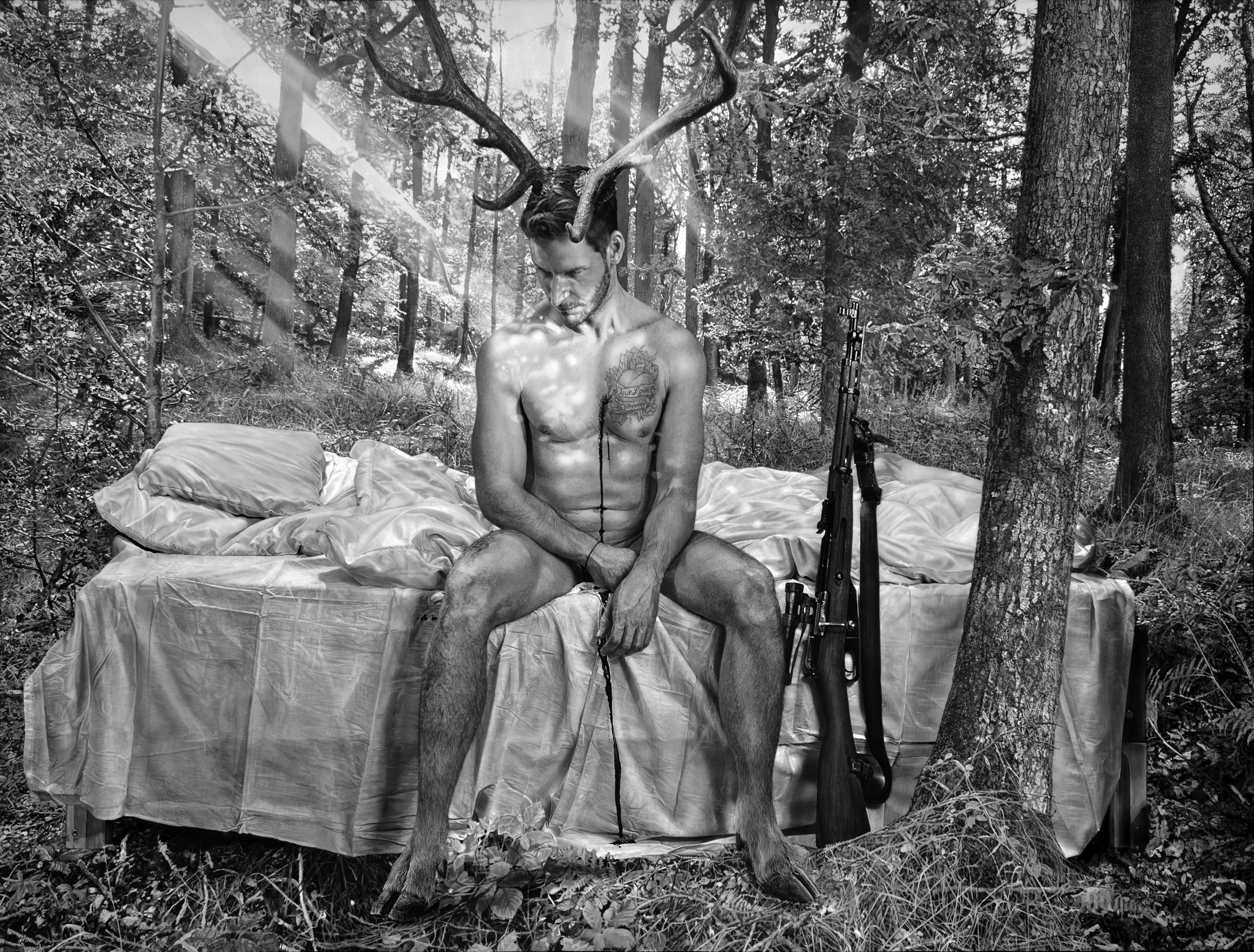 <p style="text-align: center;">Deerstalker – 2015 – 150cmx200cm – acrylik on canvas</p>