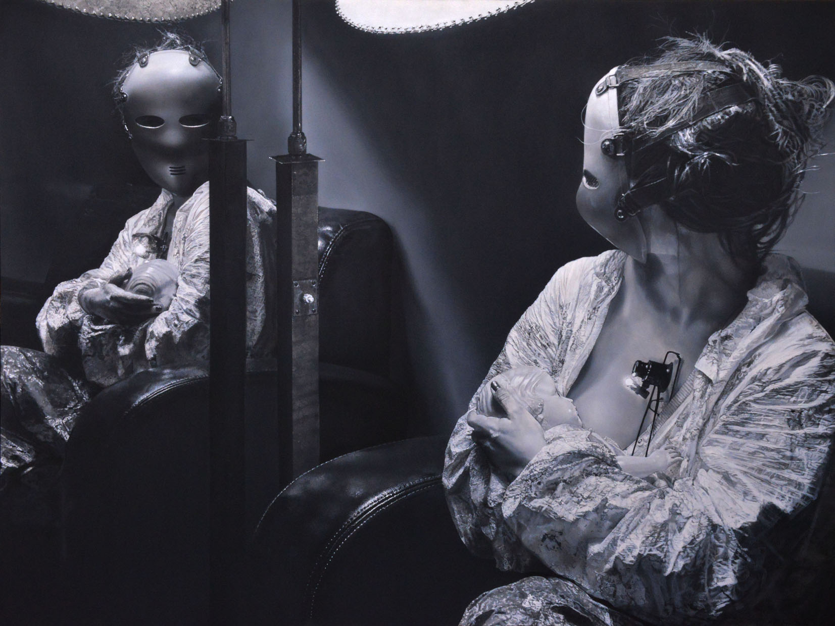 <p style="text-align: center;">Motherhood – 2015 – 150X200cm – acrylik on canvas</p>