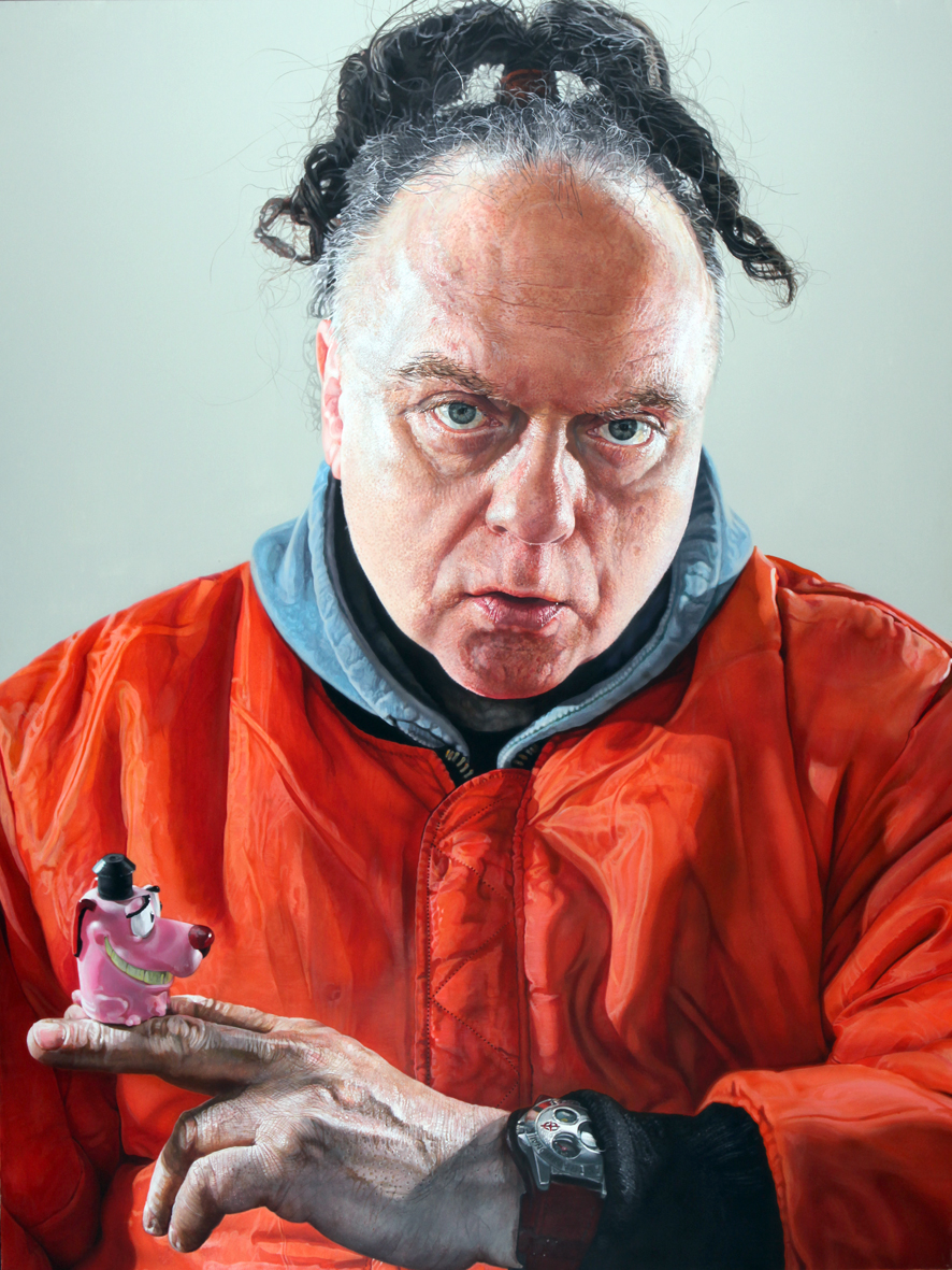 <p style="text-align: center;">Self portrait – 2010 – 200x150cm – acrylik on canvas</p>