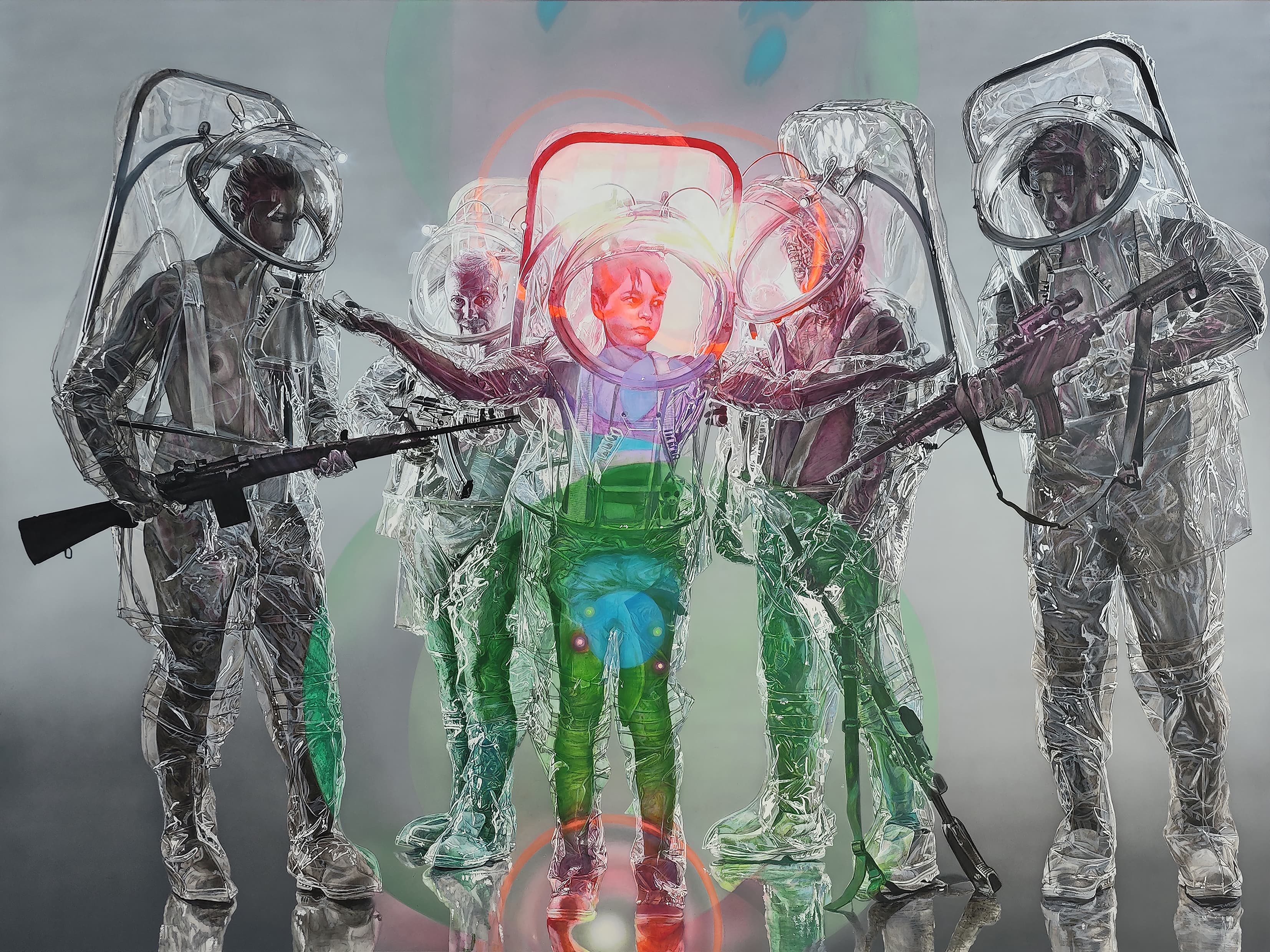 <p style="text-align: center;">"MARS-2052" - 2023 - 150x200cm - acrylik on canvas</p>